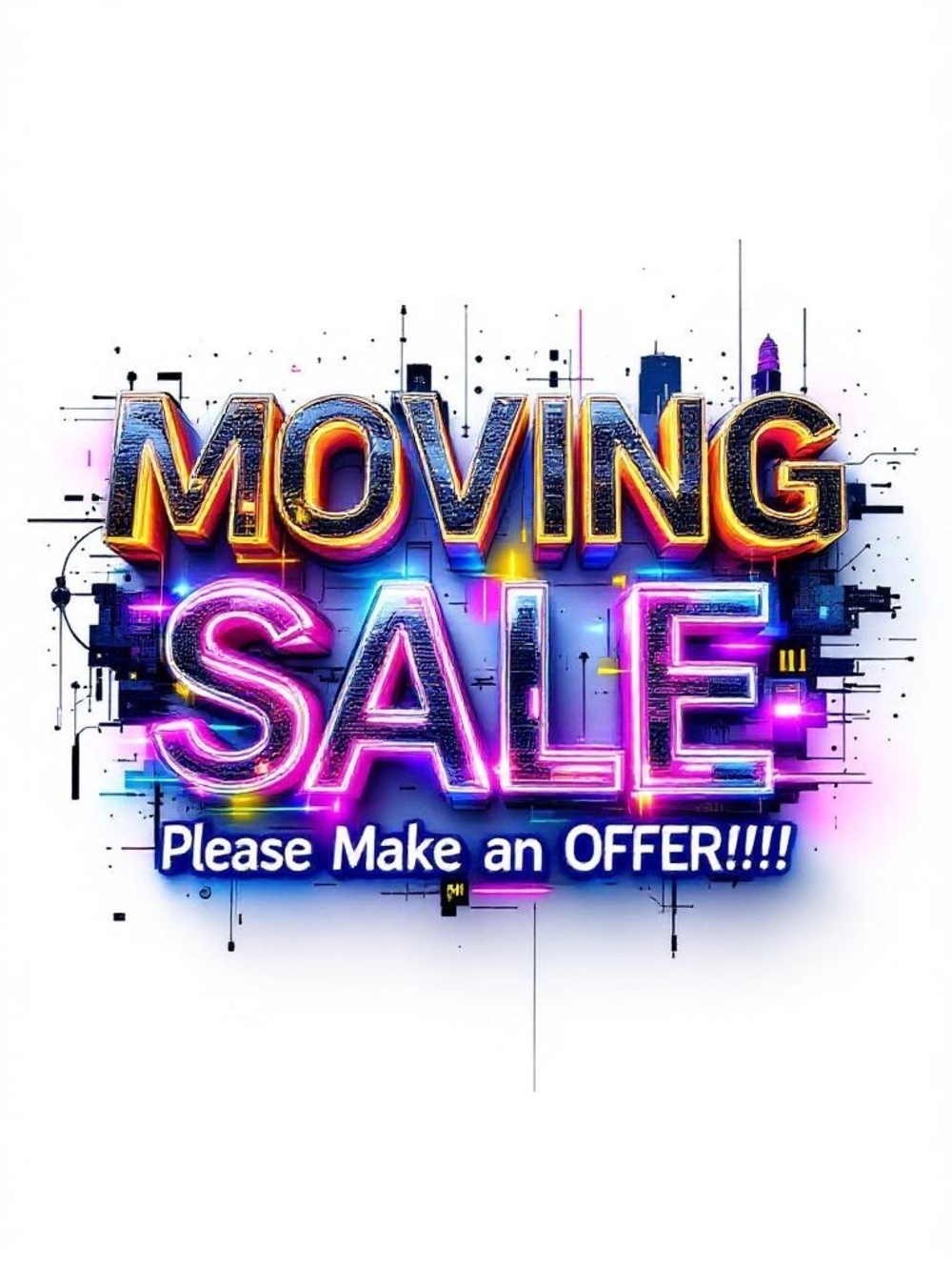 🚚'Moving Sale' 📦📦📦